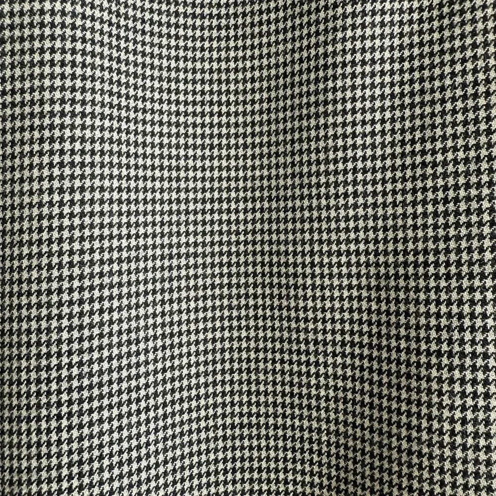Jos A Bank Men 48L Black White Houndstooth Wool‎ Blazer Sport Coat Two Button